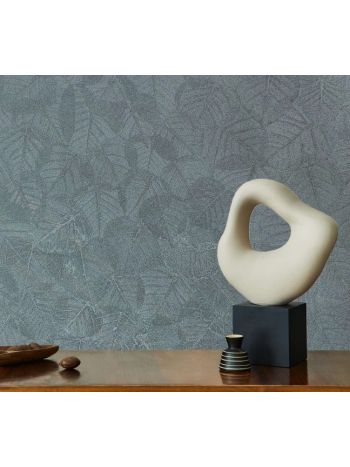 PAPEL DE PAREDE WILER LE JARDIN - FOLHAGEM TEXTURIZADA VERDE (COM BRILHO) M69801 1