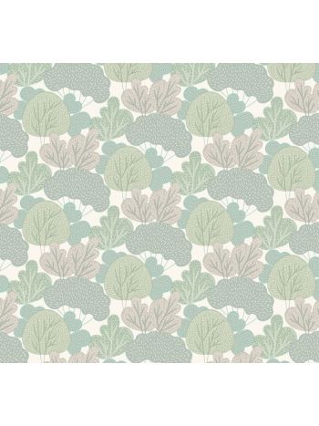 PAPEL DE PAREDE INFANTIL FOLHAGENS BABY VERDE - COLEÇÃO PETIT 1