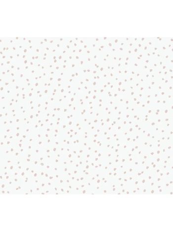 PAPEL DE PAREDE INFANTIL POÁ ORGÂNICO ROSA - COLEÇÃO PETIT 1