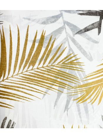 PAPEL DE PAREDE EDANTEX AVALON 1 - FOLHAGEM OFF-WHITE (BRILHO DOURADO) AVA125 1