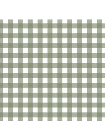 PAPEL DE PAREDE WILER BAMBINE - XADREZ VICHY VERDE BA0005 1