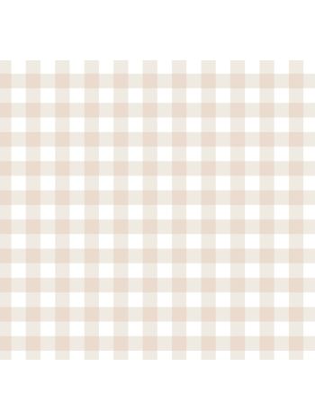 PAPEL DE PAREDE WILER BAMBINE - XADREZ VICHY BEGE BA0008 1