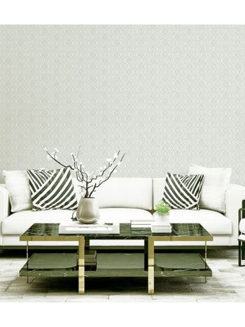 PAPEL DE PAREDE WILER COLORKEY - GEOMÉTRICO GREIGE (BRILHO) COL1017 1