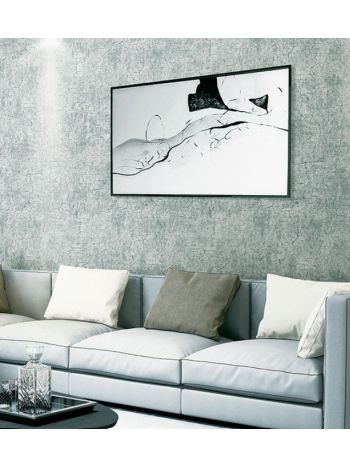 PAPEL DE PAREDE WILER COLORKEY - CIMENTO CINZA (BRILHO) COL1045 1