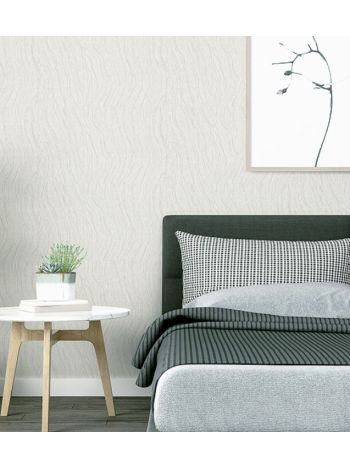 PAPEL DE PAREDE WILER COLORKEY - TEXTURA CONTEMPORÂNEA CINZA CLARO (BRILHO) COL1057 1