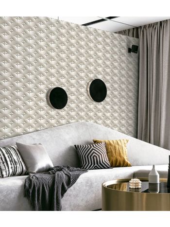 PAPEL DE PAREDE WILER ESSENCIAL - GEOMÉTRICO CINZA ESS1013 1