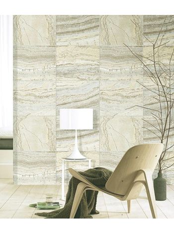 PAPEL DE PAREDE WILER ESSENCIAL - AZULEJO MARMORIZADO BEGE ESS1016 1