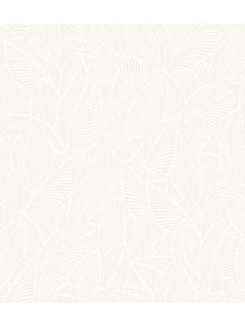 PAPEL DE PAREDE WILER ESSENCIAL - FOLHAS BEGE CLARO ESS1018 1