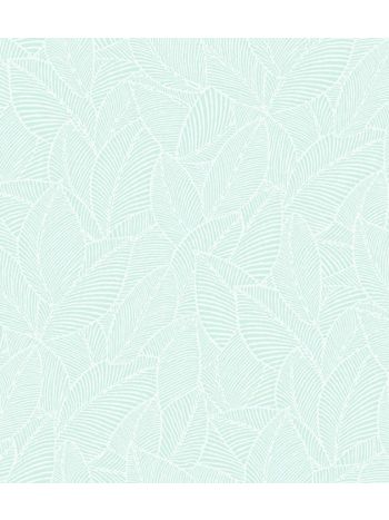 PAPEL DE PAREDE WILER ESSENCIAL - FOLHAS AZUL CLARO ESS1028 1