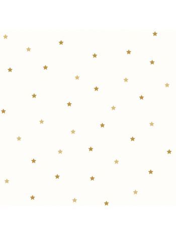 PAPEL DE PAREDE PRONTA ENTREGA - ESTRELINHAS DOURADA 1