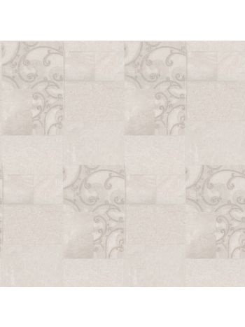 PAPEL DE PAREDE KANTAI MODA EM CASA 3 - MOSAICO E ARABESCO CINZA 1