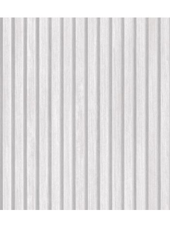 PAPEL DE PAREDE BOBINEX MADEIRA RIPADA CINZA 1