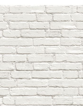 PAPEL DE PAREDE PRONTA ENTREGA - TIJOLINHO BRANCO 1