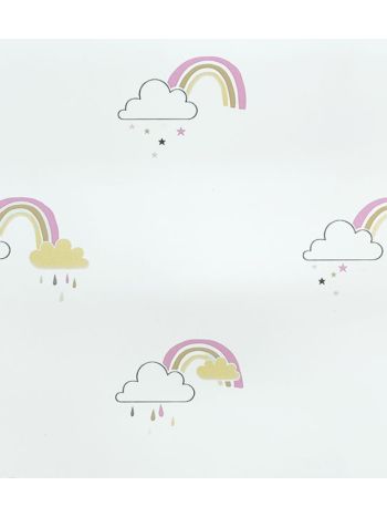 PAPEL DE PAREDE KANTAI YOYO 2 - ARCO-ÍRIS YY203402R 1