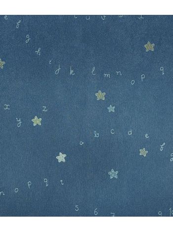 PAPEL DE PAREDE KANTAI YOYO 2 - ALFABETO E ESTRELAS AZUL MARINHO YY204901R 1