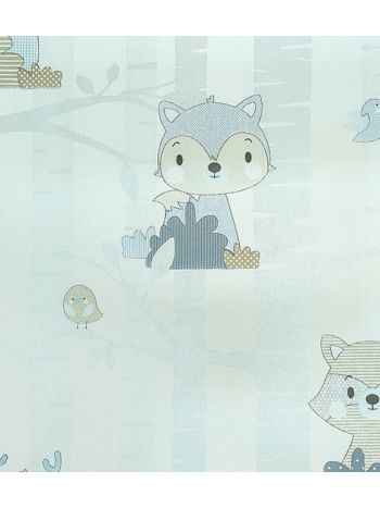 PAPEL DE PAREDE KANTAI YOYO 2 - BICHINHOS AZUL CLARO YY205002R 1