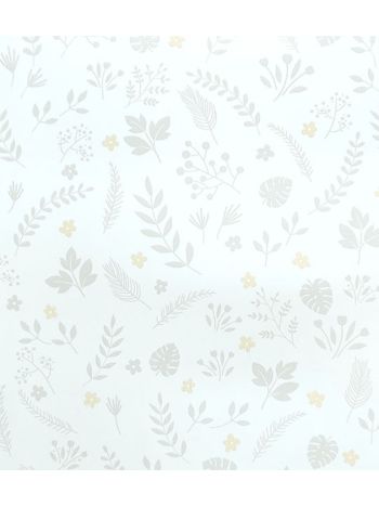 PAPEL DE PAREDE KANTAI YOYO 2 - JARDIM DE FOLHAS CINZA CLARO YY205202R 1